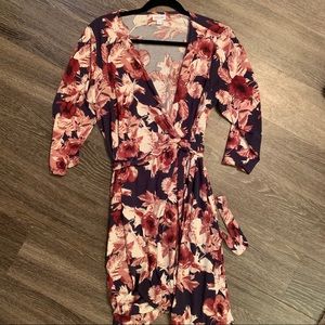 Michelle wrap dress